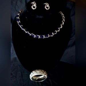 Juicy Couture Necklace With Unbranded Bracelet and Earrings